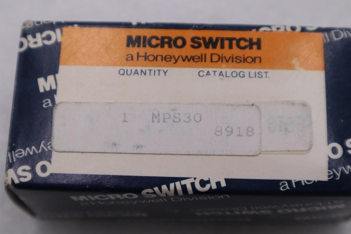 Used NEW OPEN BOX HONEYWELL MPS30 MICRO SWITCH STOCK H1014A