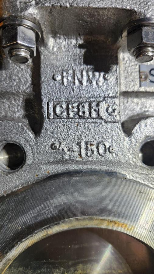Used FNW VALVE CO, SIZE: 4, BODY: CF8M 4" MANUAL VALVE STOCK PF - 200