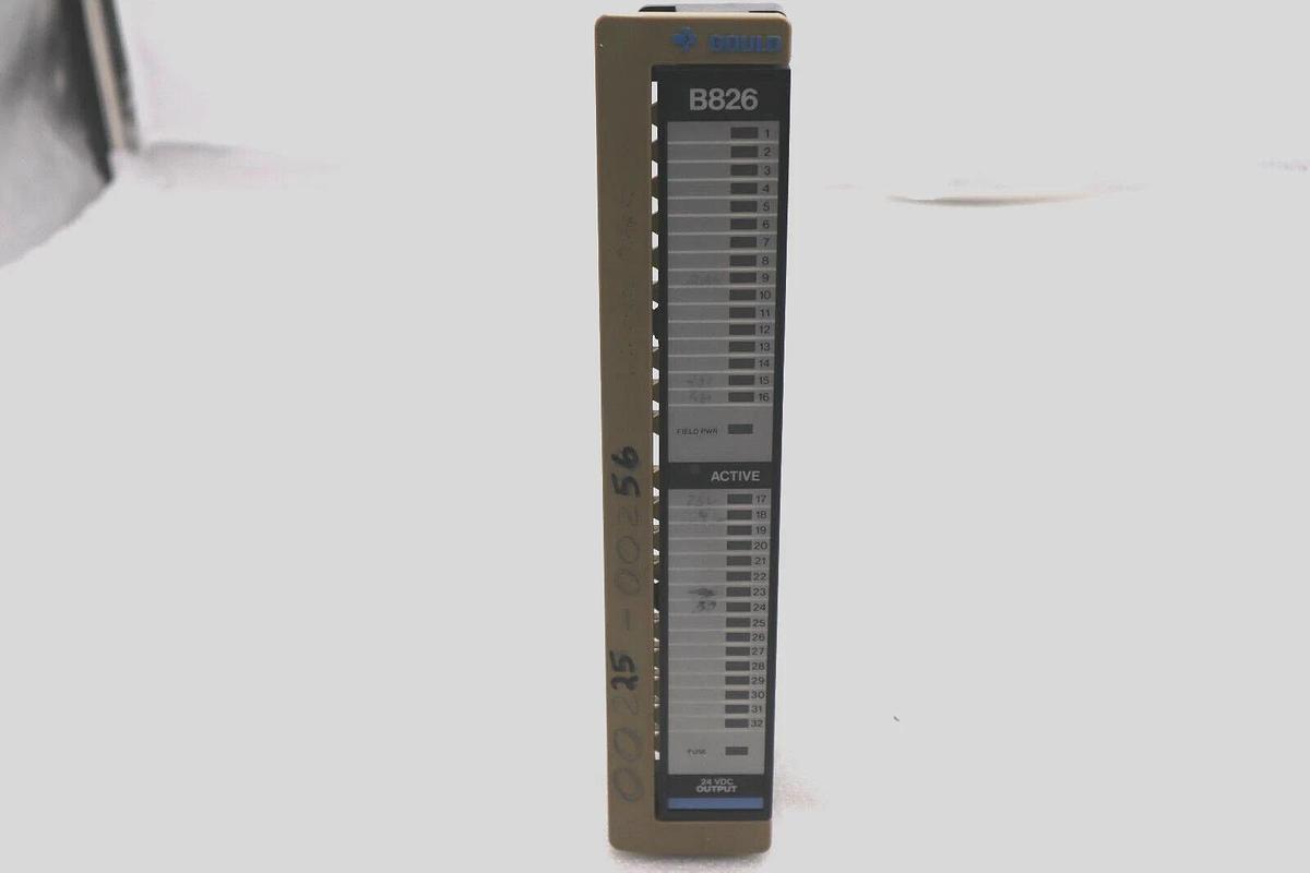 Used MODICON GOULD AS-B826-032 24V OUTPUT MODULE STOCK L-295