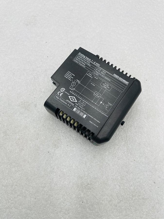 Used EMERSON DELTAV KJ3002X1-BD1 ANALOG INPUT 1-5 VDC #K-2620