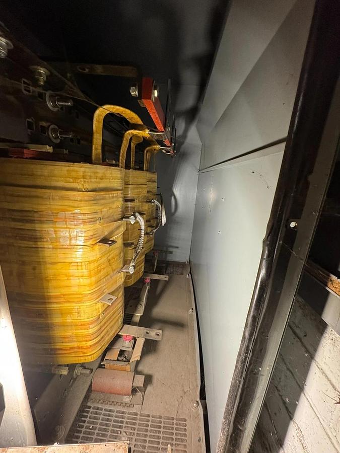 Used 660 kVA HPS Hammond 198884 Transformer 600V / 600Y/346V COPPER WINDINGS