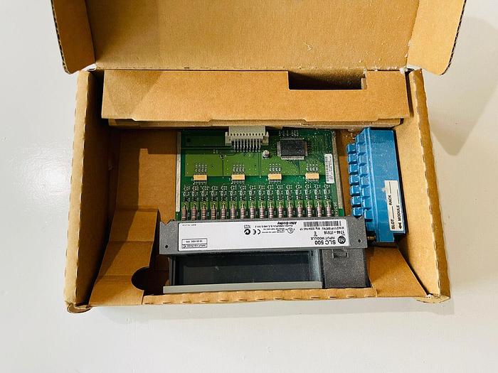 ALLEN-BRADLEY 1746-ITV16 SERIES C FAST SOURCE 16 POINT INPUT MODULE #K-224