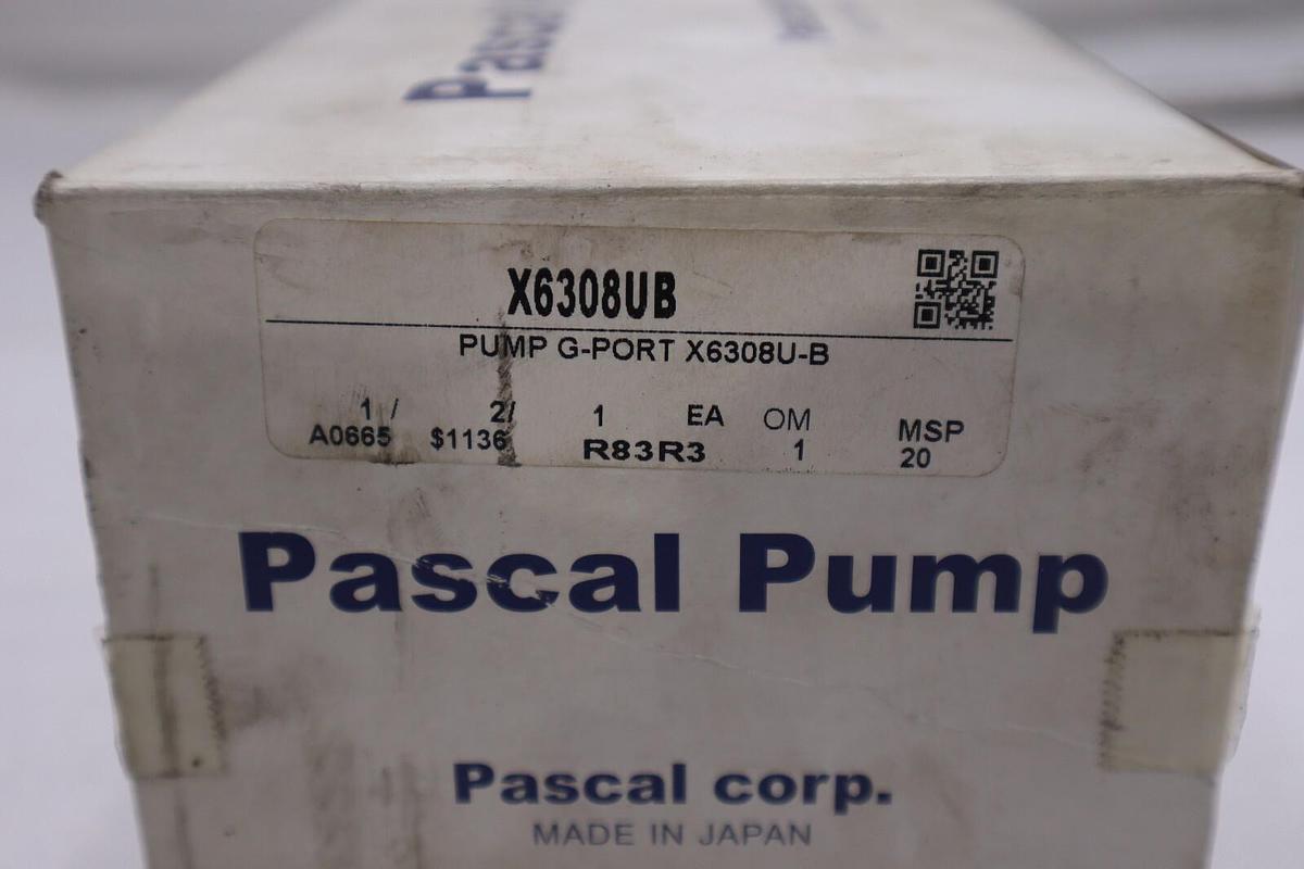 Used New Pascal X6308U-B  Air Driven Hydraulic Pump X6308UB STOCK 1816B