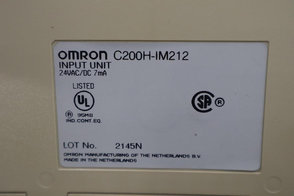 Used Omron C200H-IM212 Input Module STOCK K-449-A