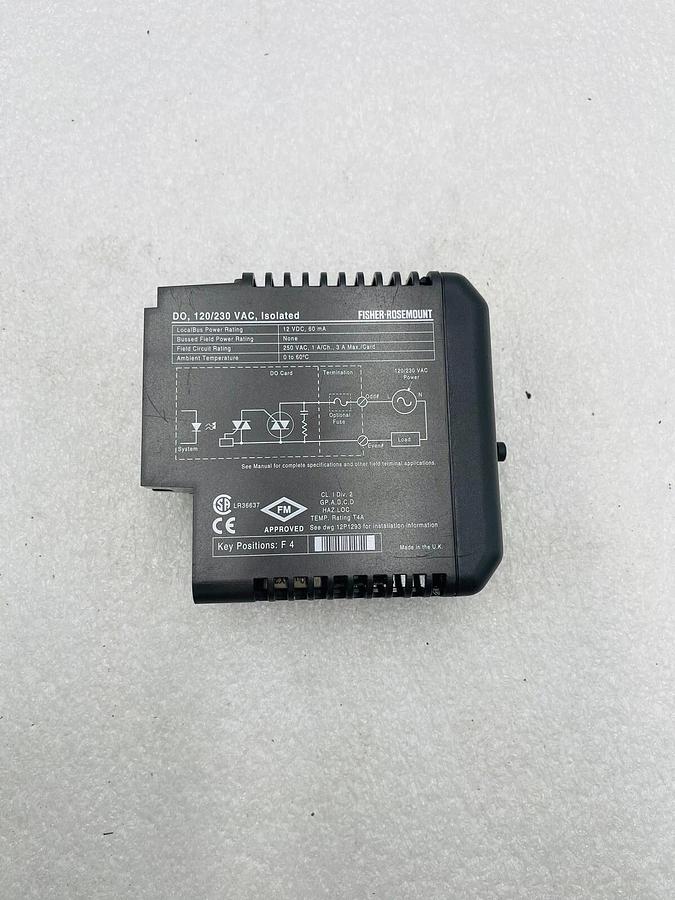 Used EMERSON DELTAV KJ3001X1-BH1 120/230VAC NSNP #K-2629