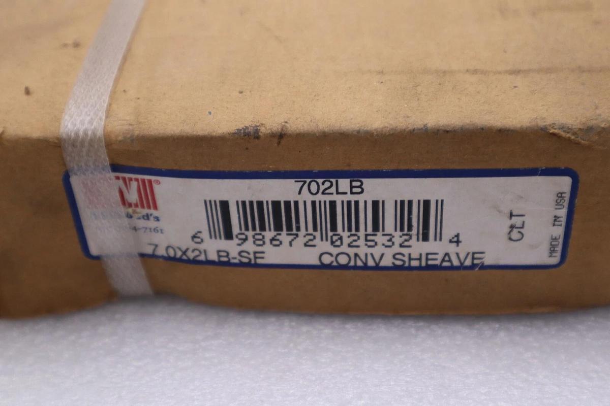 Used NEW TB WOODS - 702LB - 7.0X2LB-SF CONV SHEAVE STOCK 2135-C