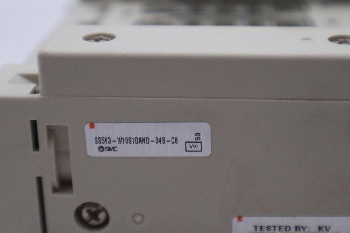 Used SMC SS5V3-W10S1DAND-04B-C8 / SS5V3W10S1DAND04BC8 (BRAND NEW) STOCK K-2484