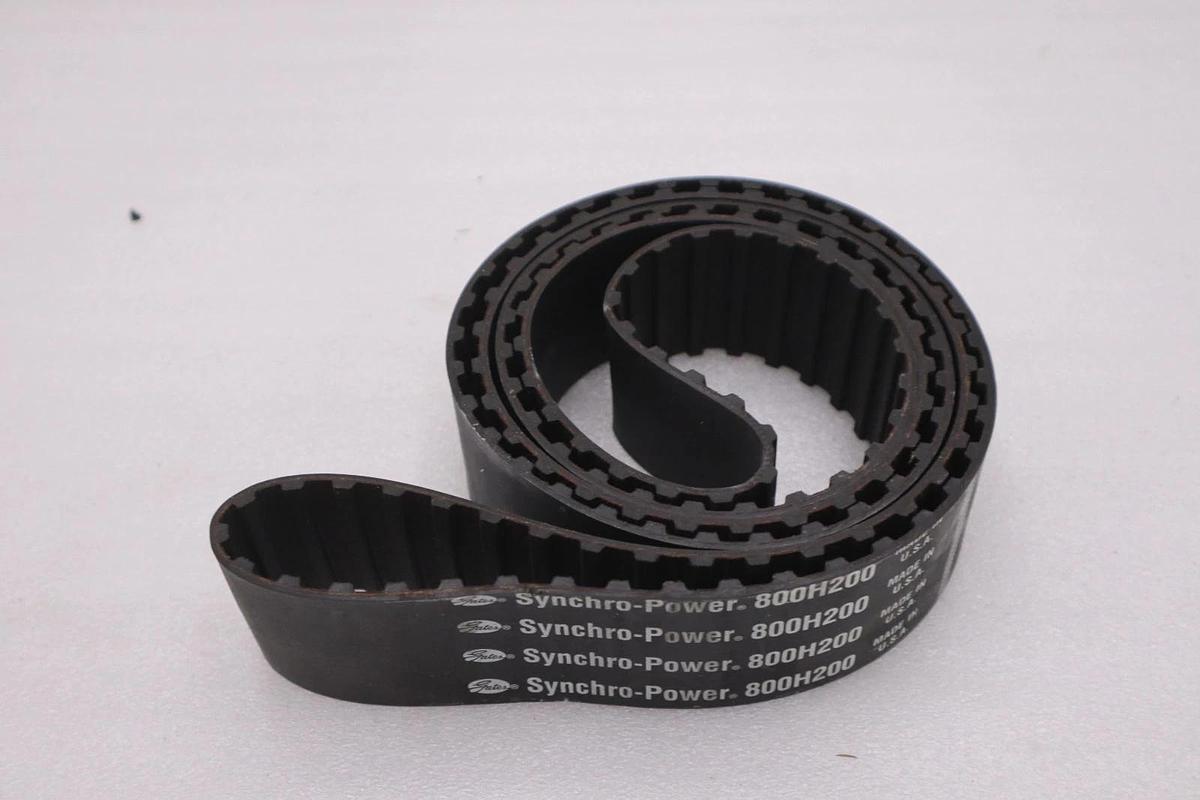 Used Gates 800-H200/ 800H200 Synchro-Power Industrial Timing Belt - NEW - STOCK M-10A