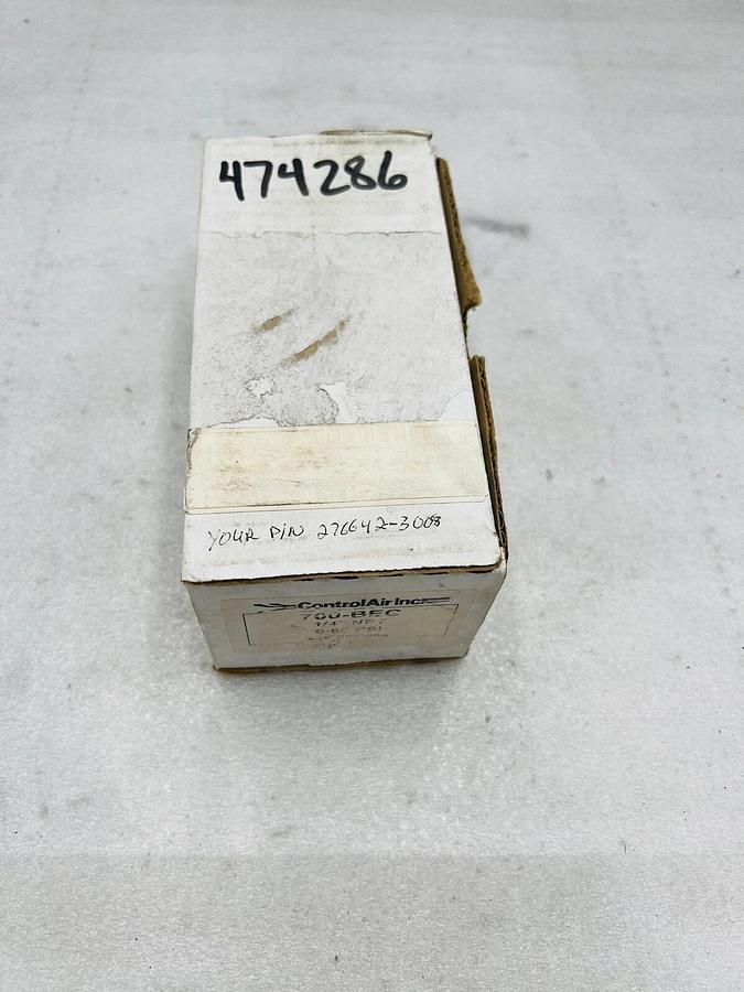 CONTROLAIR 700-BEC 1/4" 0-60 PSI NSFB STOCK 3950