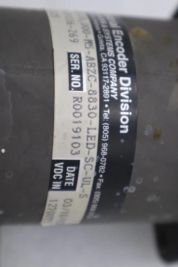 Used BEI H38D-10,000-M5-ABZC-8830-LED-SC-UL-S SER R0019103 STOCK 5331