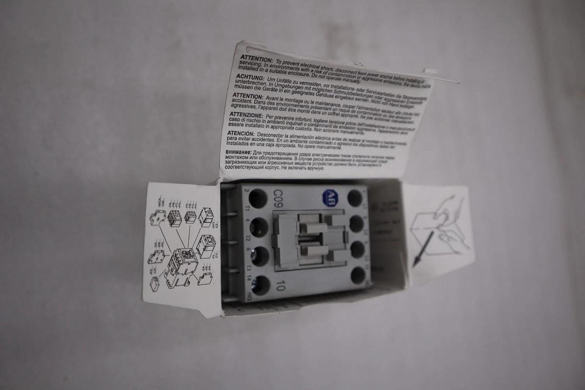 Used Allen Bradley 100-C09D10 Contactor NEW IN Box 100C09D10 STOCK H233A