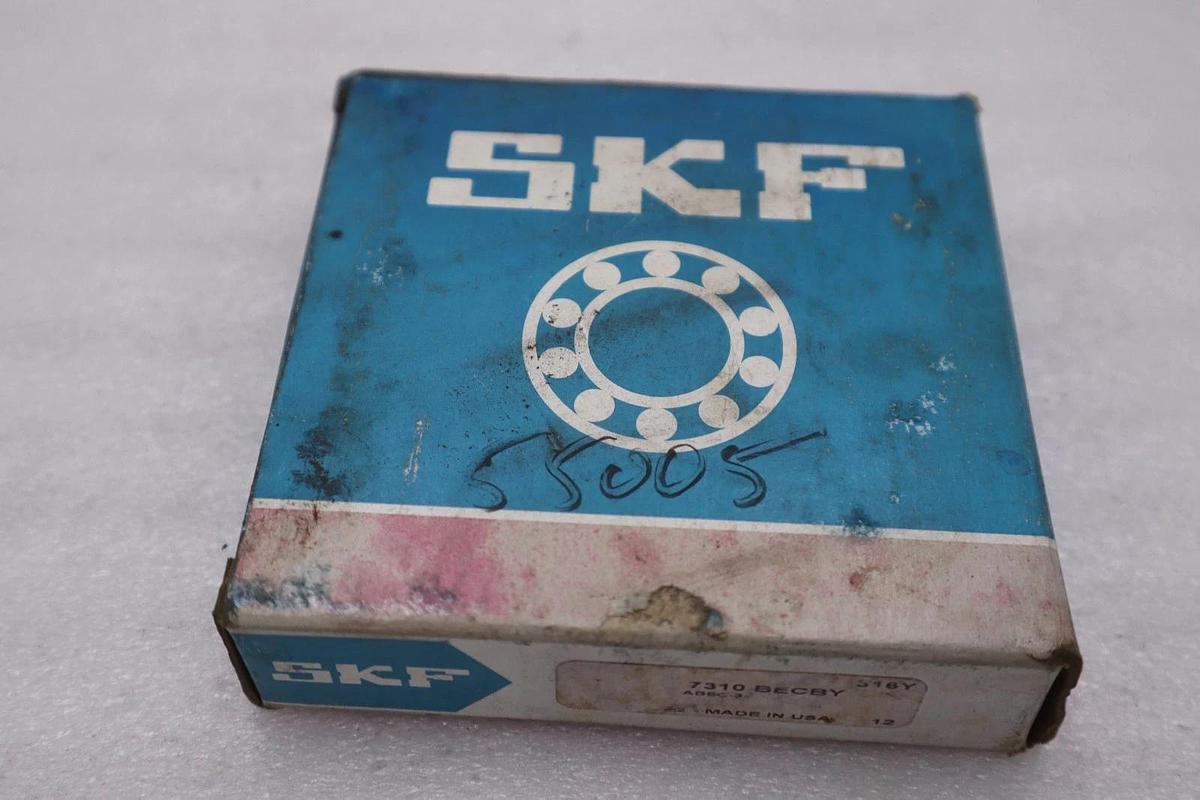 Used NEW 7310 BECBY - SKF - Angular Contact Bearing 7310BECBY STK K4014CC