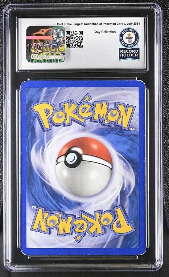 Used 2003 POKEMON AQUAPOLIS #H4 AZUMARILL-HOLO E-READER CGC WORLD RECORD GUINNESS 1/1