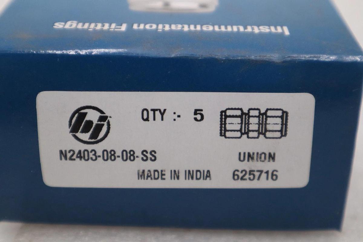 Used BRENNAN INDUSTRIES N2403-08-08-SS Instrumentation Fittings STOCK GF206A