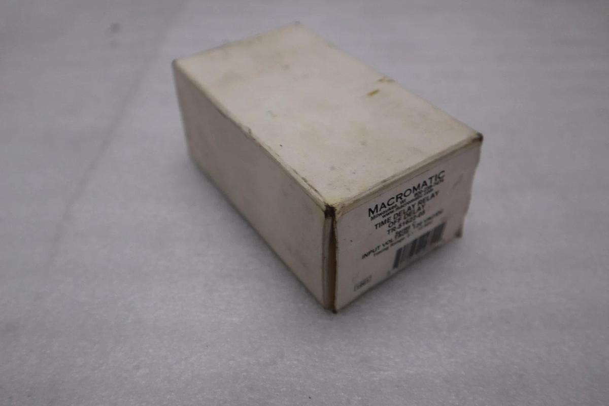 MACROMATIC TR-51622-05 120VAC/DC 10A 0.1-10S - NEW IN BOX - STOCK K778CC