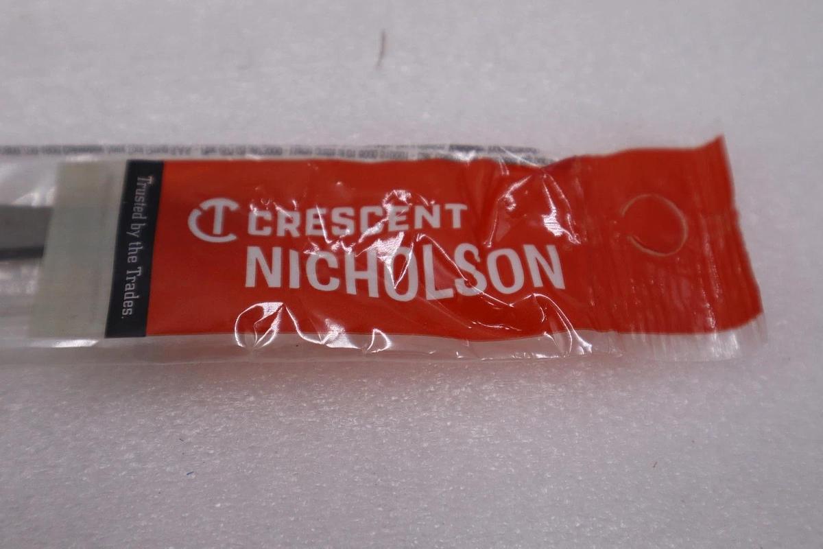 LOT OF 2 - NEW CRESCENT NICHOLSON 06898N FILE 8" KNIFE BASTARD STOCK H706A