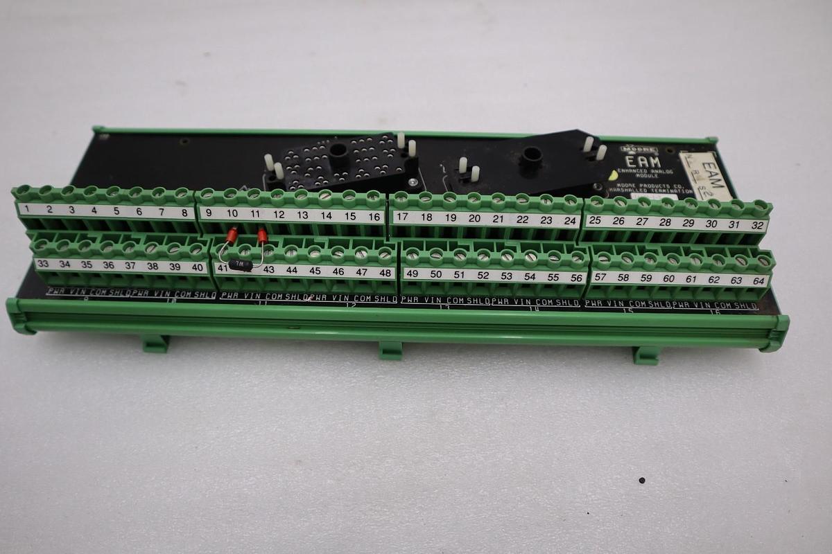 Used Moore EAM 16190-1-3 Enhanced Analog Module PC Circuit Board Card STK H1491