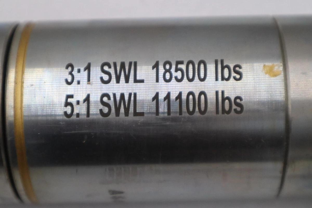 NEW OPEN BOX ELECTROLINE SWIVEL 3:1 SWL 18500 LB AND 5:1 SWL 11100 LBS STK CC240