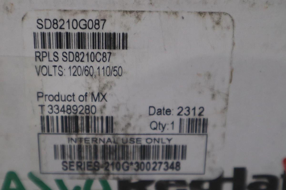 Used NEW Asco SD8210G087 Red Hat Solenoid Valve 1/2" STOCK G19A