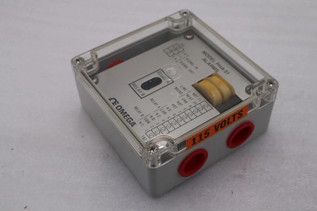 Used Omega Engineering PHA-51 Dual Alarm Module NEW IN BOX STOCK 5470