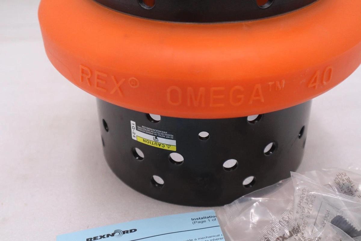Used REXNORD Omega 10287354 ES40 Elastomeric Shaft Coupling Element - STOCK SGF119