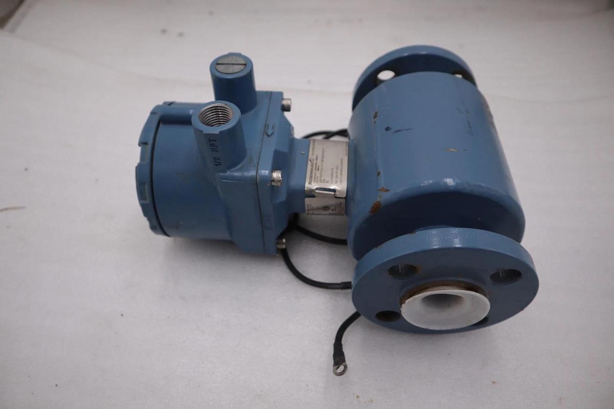 Used Rosemount 8705 Series 8705THA010C1M0B3Q4Q5Q8 Magnetic Flowtube STOCK H1919