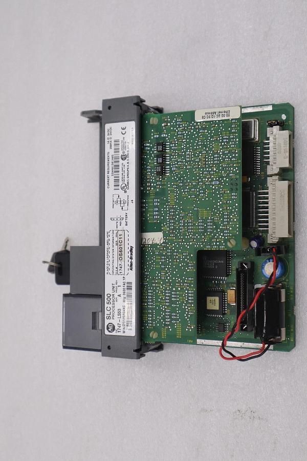 Used Allen Bradley 1747-L553 /A SLC 500 5/05 64K Memory Ethernet STOCK 831C