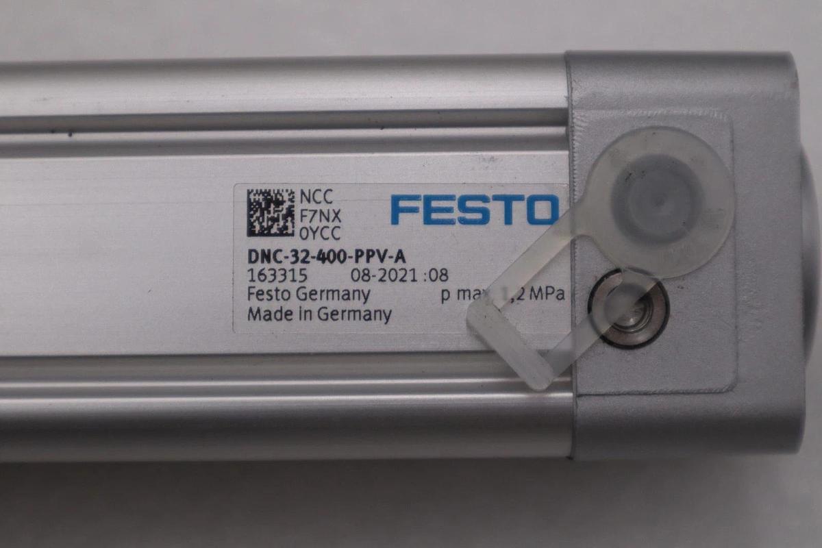Used NEW FESTO DNC-32-400-PPV-A 163315 ISO Cylinder STOCK H1446