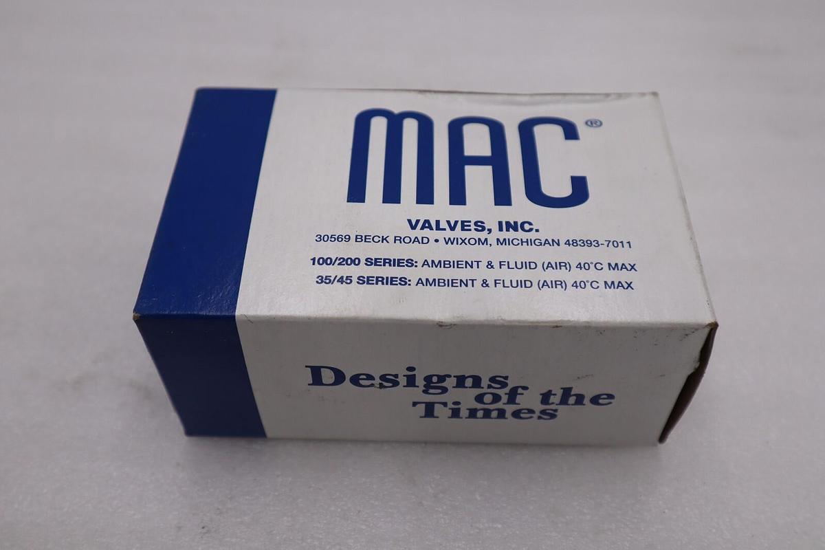 NEW MAC 55B-12-PI-111CC 110/120V 30-150PSI NSMP STOCK H702A