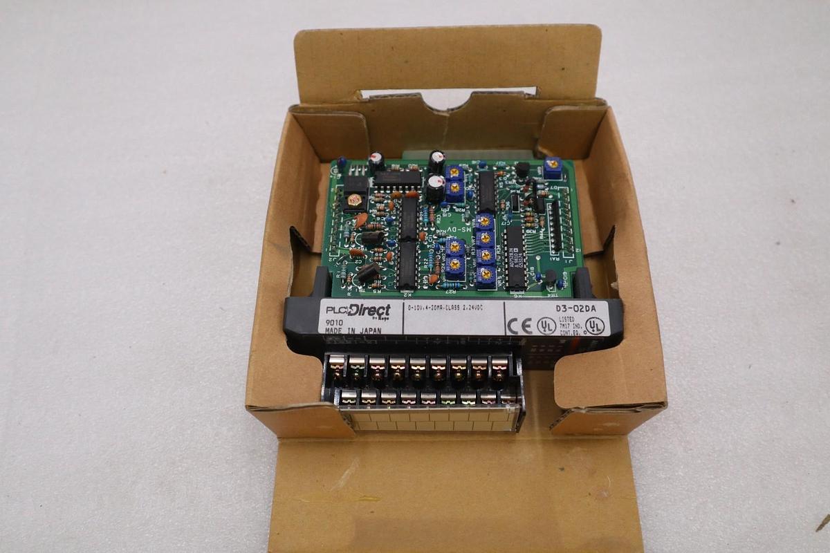 Automation Direct D3-02DA Analog Output Module - STOCK GF595A