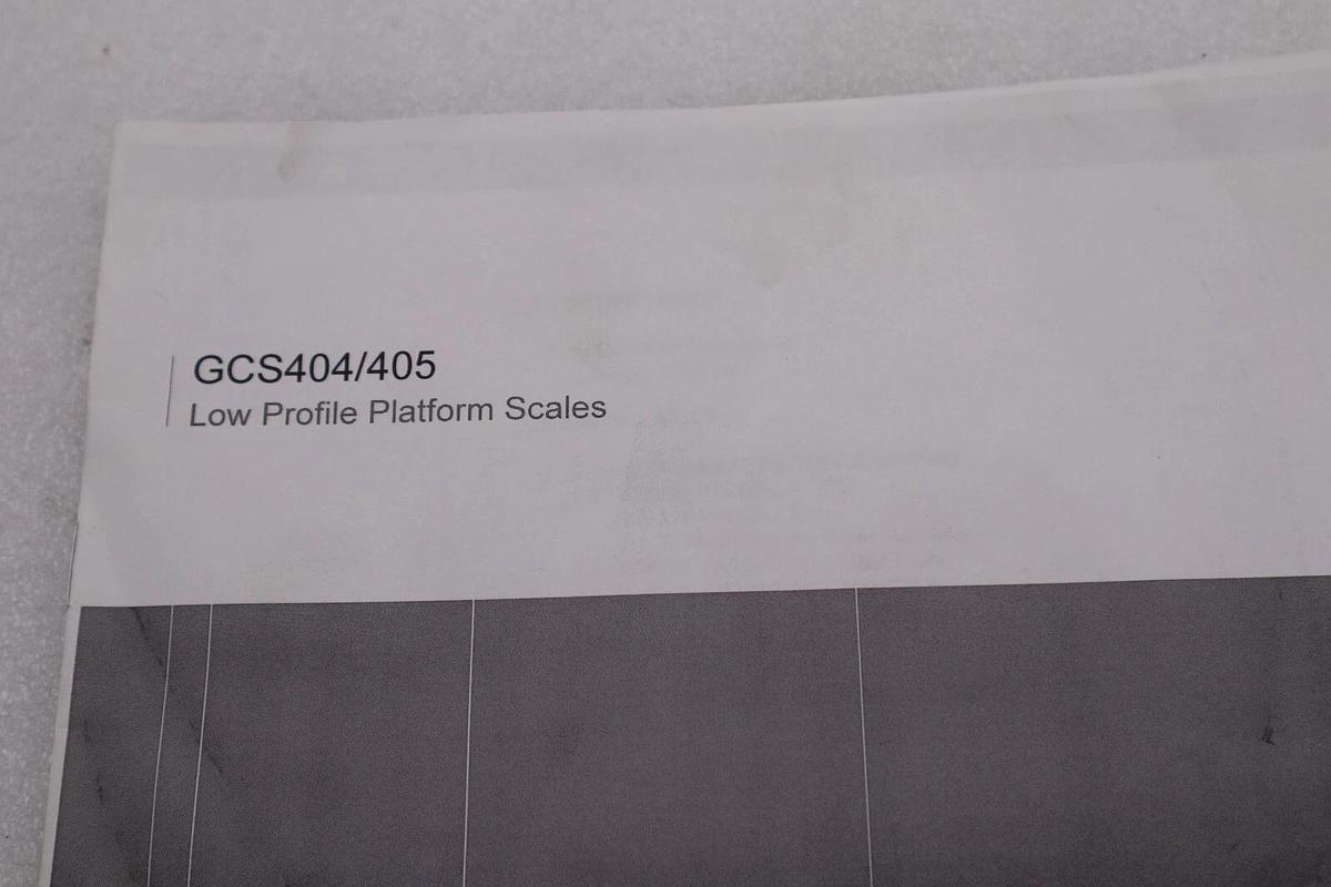 Used GCS-404/405 GAS CYLINDER SCALE 300 LBS NEW STOCK #2886