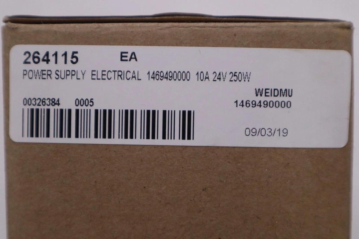 Used NEW WEIDMULLER Q06-17966-190328-02 PRO ECO 240W 24V 10A STOCK G104A