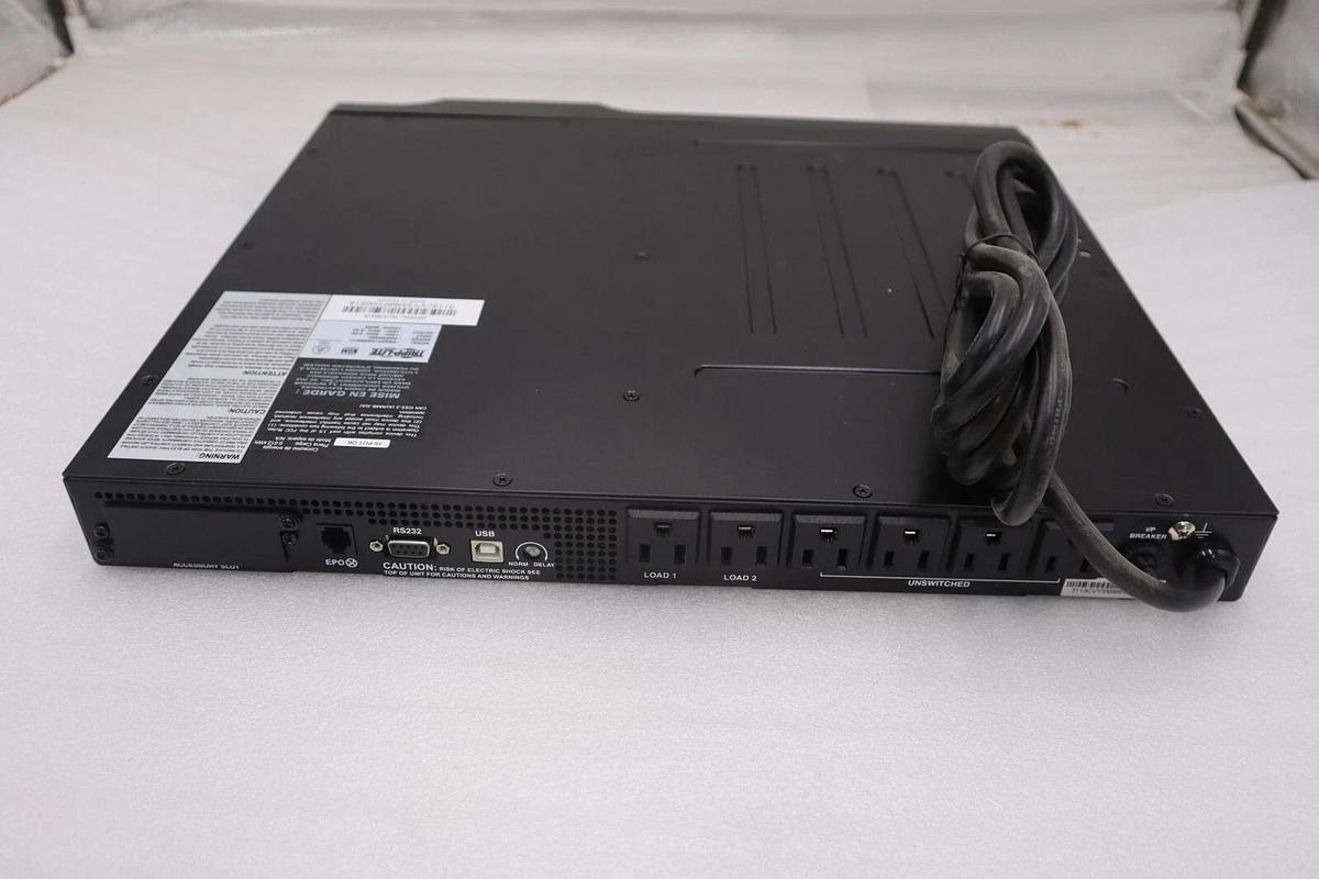 Tripp Lite UPS: 1000VA  120V SMART1000RM1U NEW WITH BOX STOCK H188 778888932309
