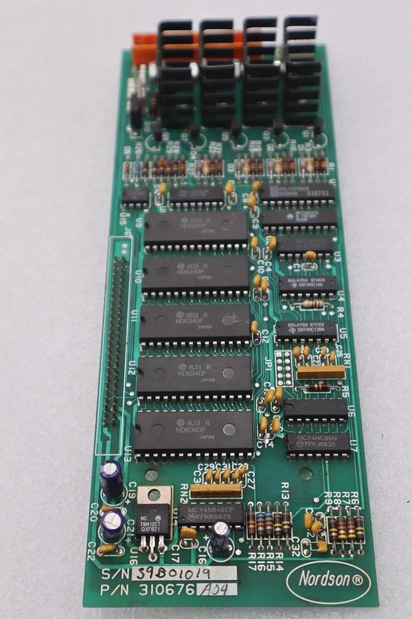 Used NORDSON 310676 CIRCUIT BOARD STOCK #K-2399
