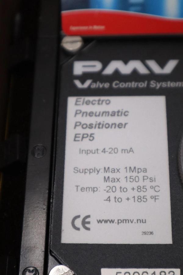 Used New Flowserve PMV EP5XX-HPNU-26K01-PV9DA-4Z Pneumatic Positioner 4-20mA 150PSI