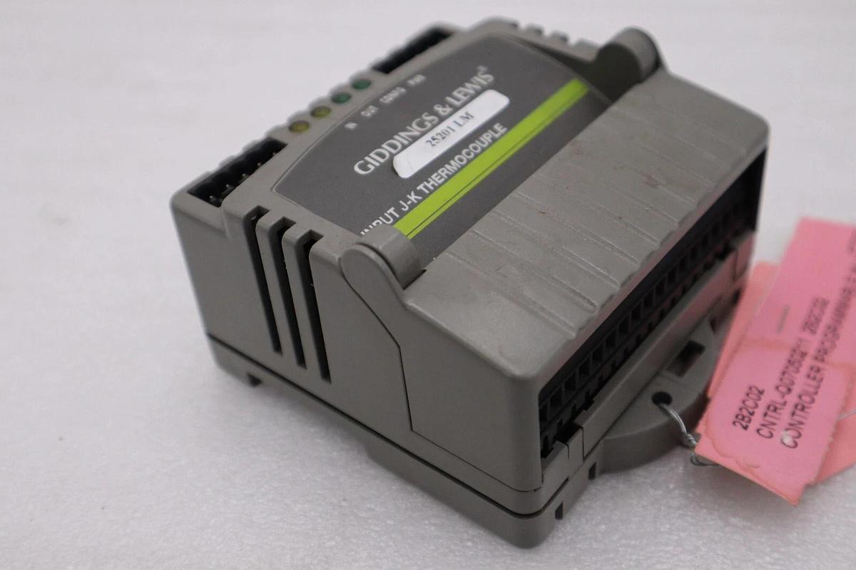 Used Giddings & Lewis M.1301.9806 R2 Input J-K Thermocouple Temperature STOCK 1487A