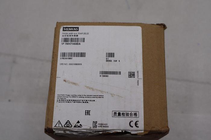 NEW SIEMENS 1P 7MH7146-0DA PROBE MSP 9 HI TEMP 7MH7146-0DA MILLTRONICS STK 3704