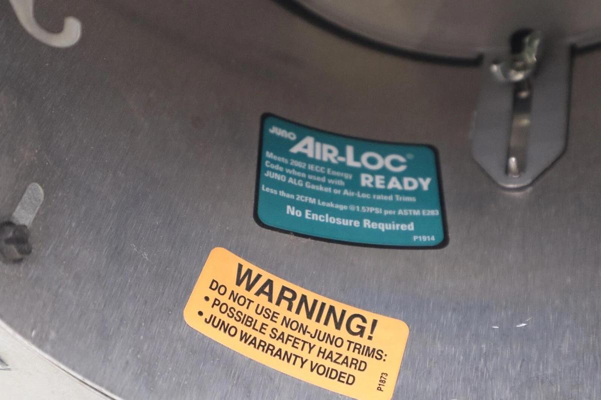 Used Juno IC22 Air-Loc INCANDESCENT NEW CONSTRUCTION IC HOUSING STOCK 4859