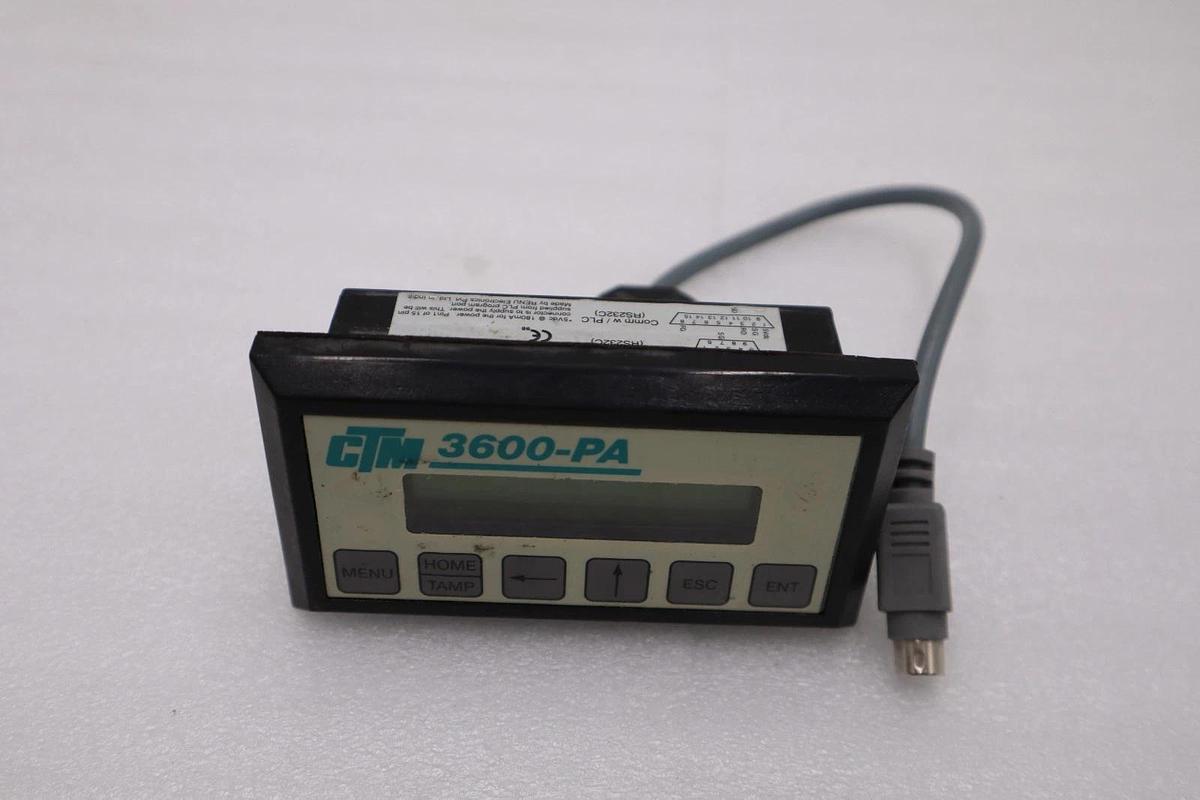 Used AROMAT CORP ATM-10N OPERATOR PANEL STOCK H1395A