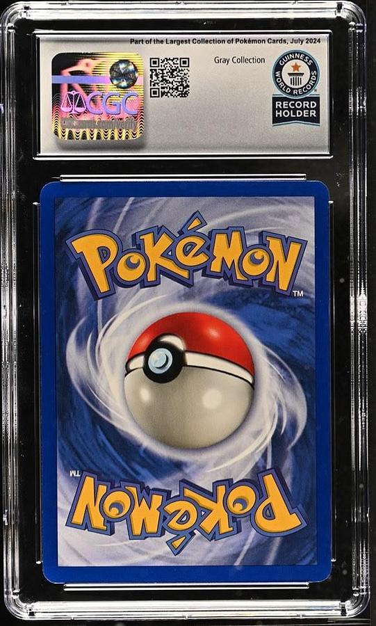 Used 1999 Pokemon Gust of Wind Shadowless 93/102 Base Set - CGC WORLD RECORD 1/1