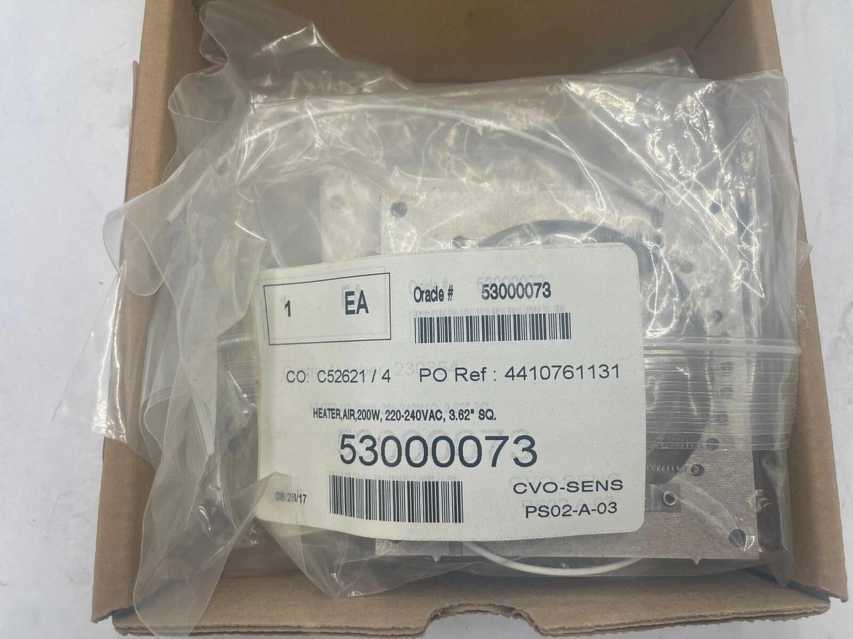 Used HEATER AIR PART 53000073 REV. B BOX OF 4 UNITS SOLD AS LOT STOCK 1618