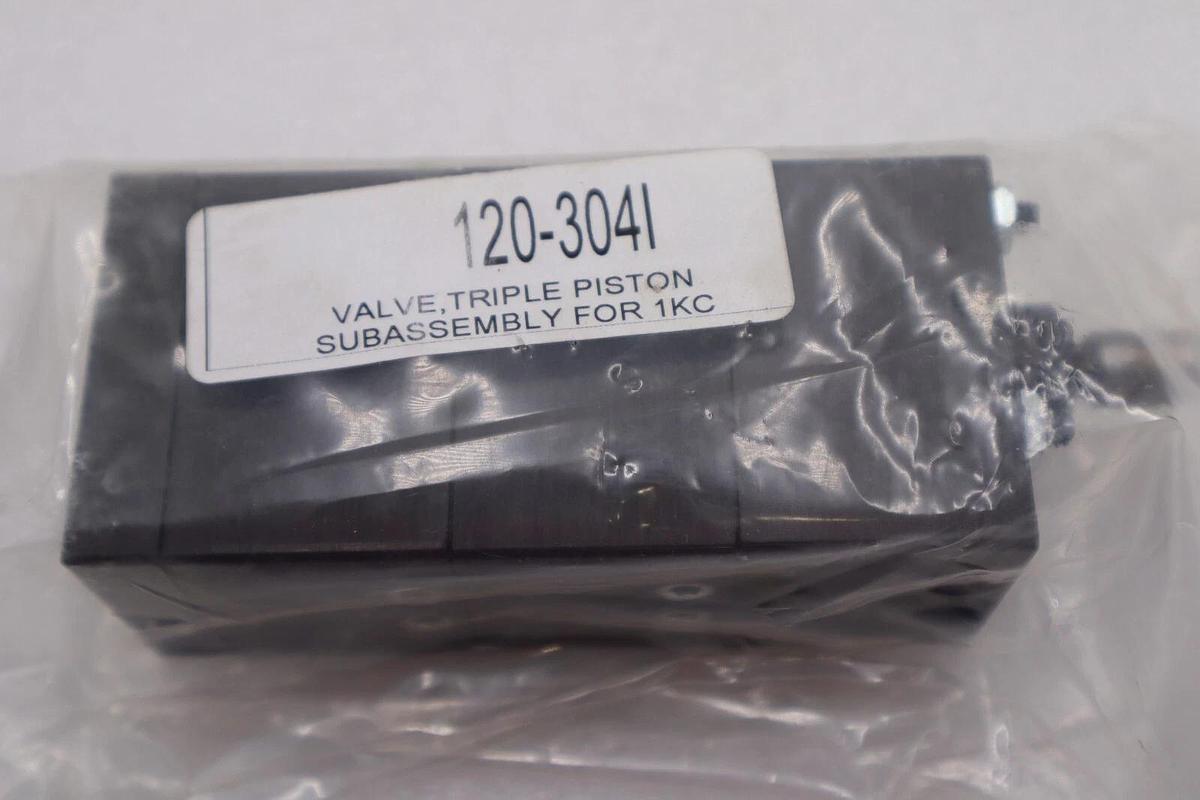 VALVE, TRIPLE PISTON SUBASSEMBLY FOR 1KC 120-3041 STOCK #K-1785