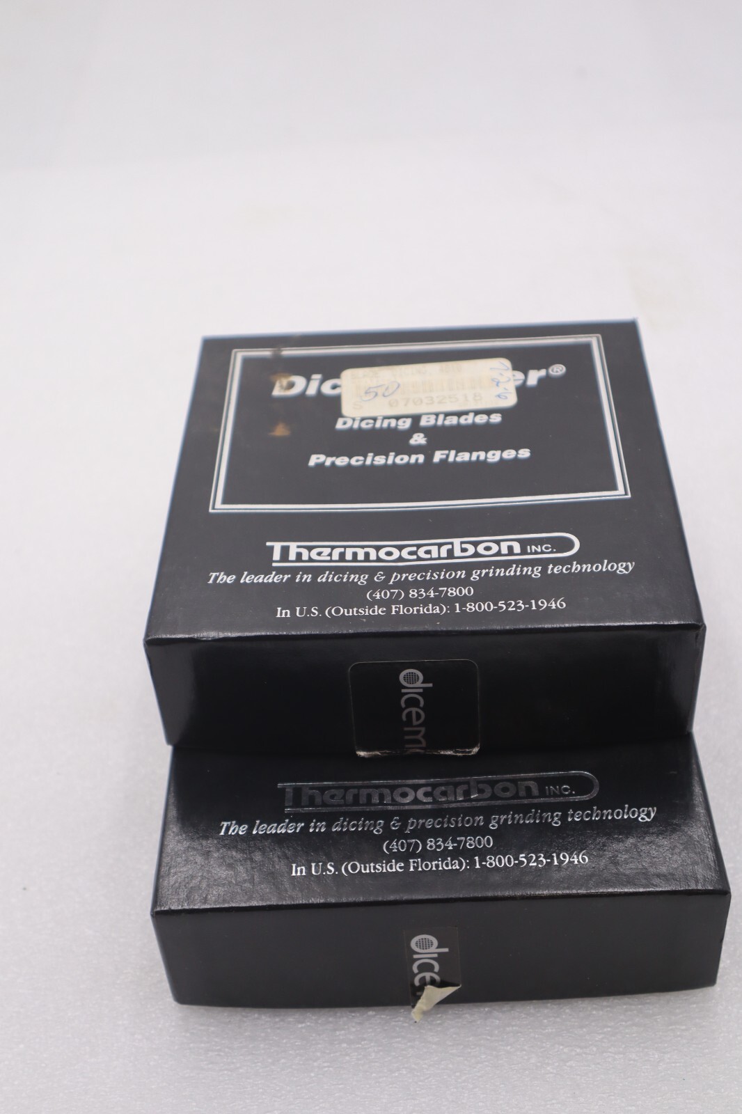 Used THERMOCARBON RESIN BONDED DIAMOND DICING BLADE 4.6H 10A SILICON DISCO #K1786Q2