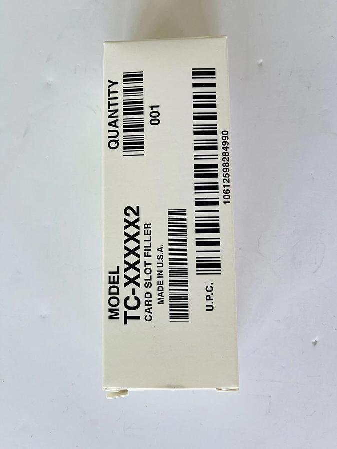 HONEYWELL TC-XXXXX2 CARD SLOT FILLER LOT OF 2 #K-993+1005