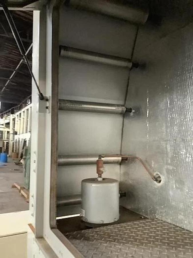 Used 15" WIDE CHESNUT ENGINEERING 1 COLOR PRINTER 2 ROLL ROTOGRAVURE AND LAMINATING