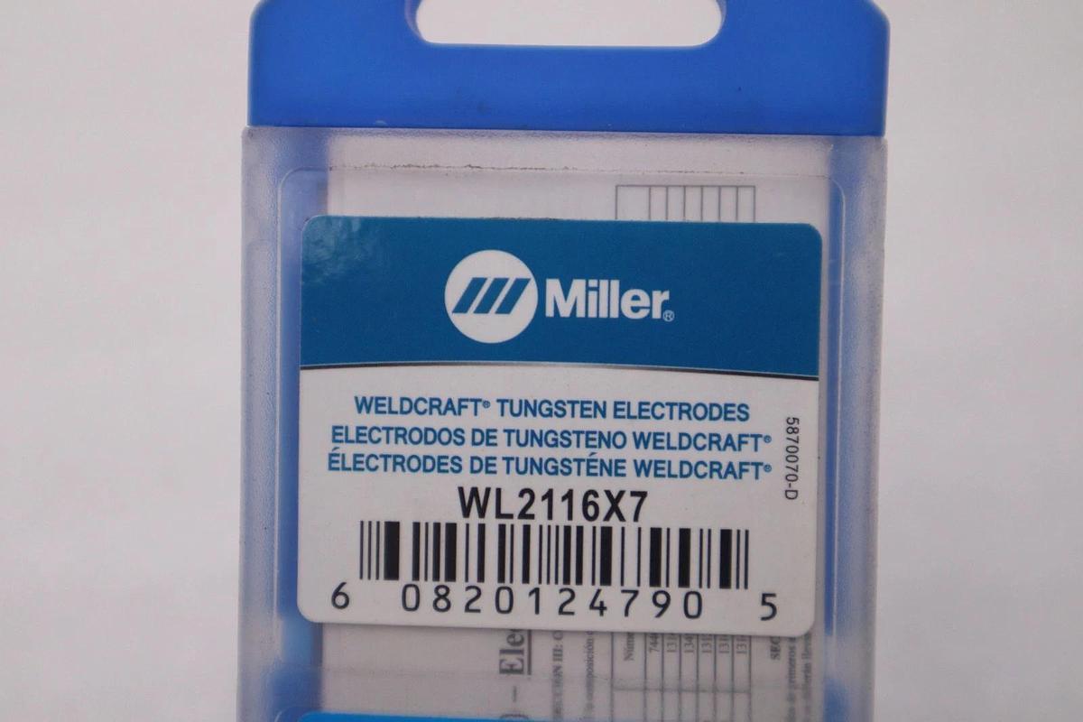 Used NEW Miller Weldcraft Tungsten Electrodes STOCK H1232A