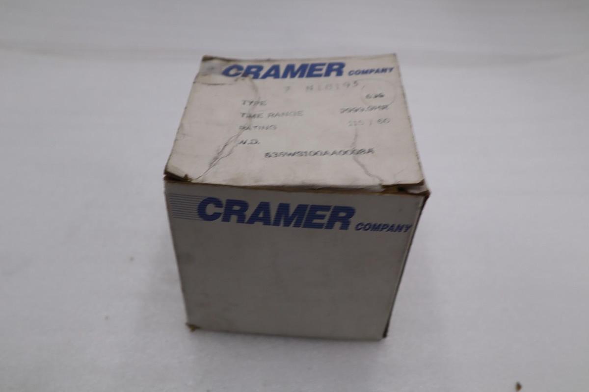 Used NEW OPEN BOX Cramer 636WS100AA0008A Time Meter STOCK L214CC