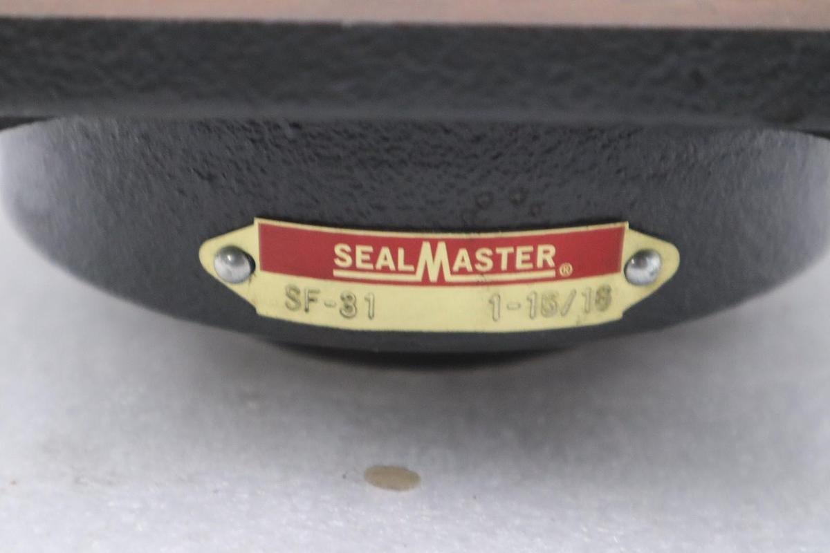 Used NEW IN BOX SEALMASTER 4-BOLT FLANGE BEARING 1-15/16'' BORE SF-31 STOCK K-3227CC