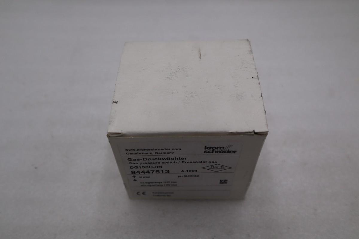 NEW KROM SCHRODER DG150U-3N 84447513 GAS PRESSURE SWITCH STOCK H562A