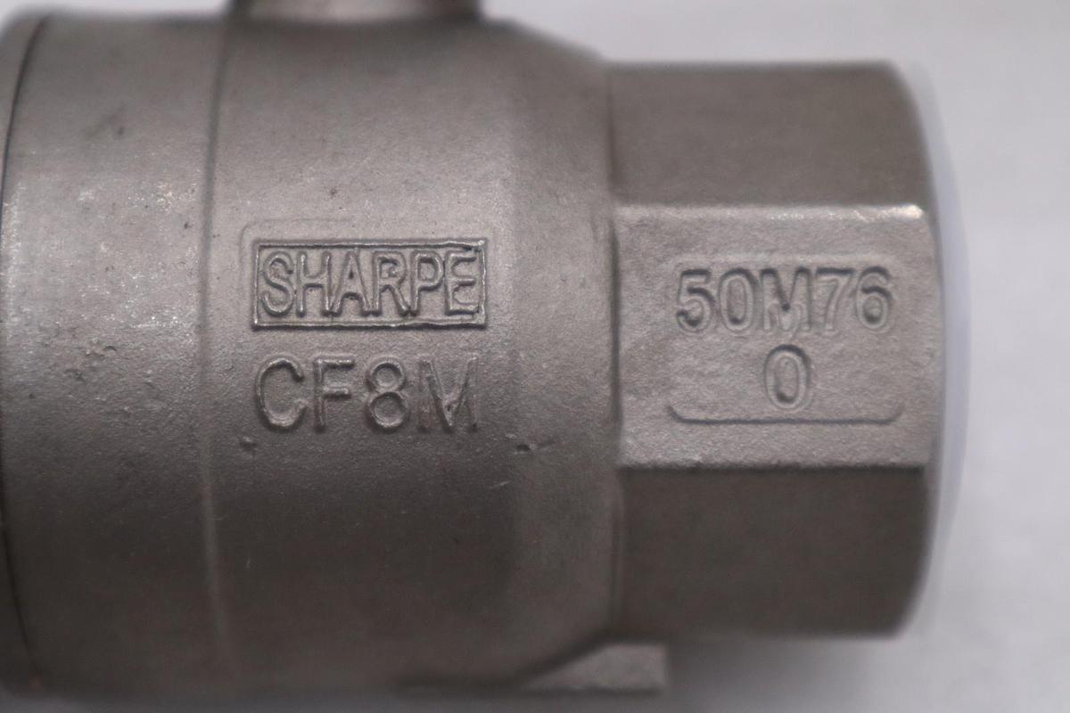 OEM Sharpe SS Stainless1-1/4" NPT Ball Valve 50M76 CF8M 1000CWP 102 - STK GF323A